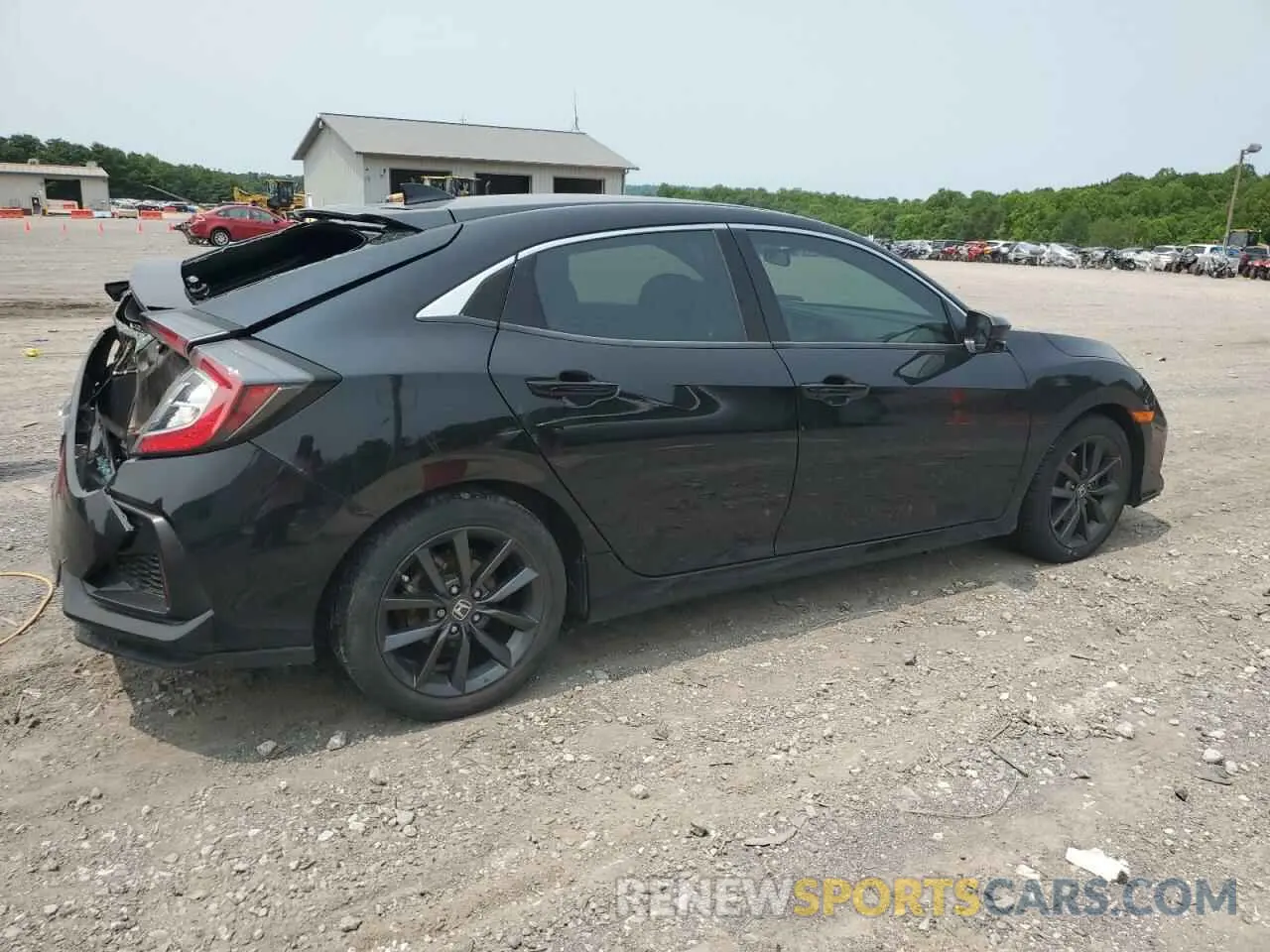 3 Photograph of a damaged car SHHFK7H6XMU425656 HONDA CIVIC 2021