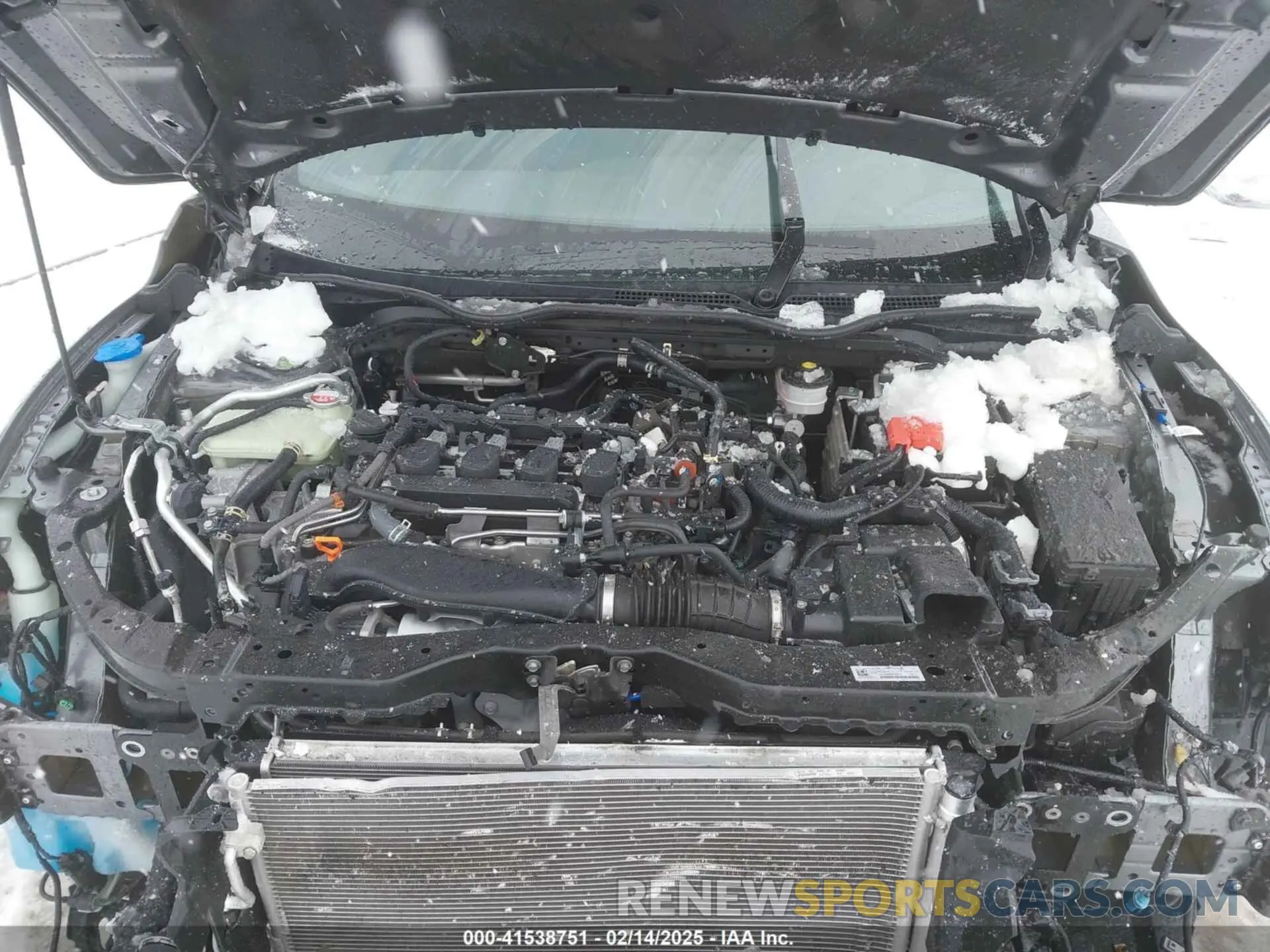 10 Photograph of a damaged car SHHFK7H6XMU425883 HONDA CIVIC 2021