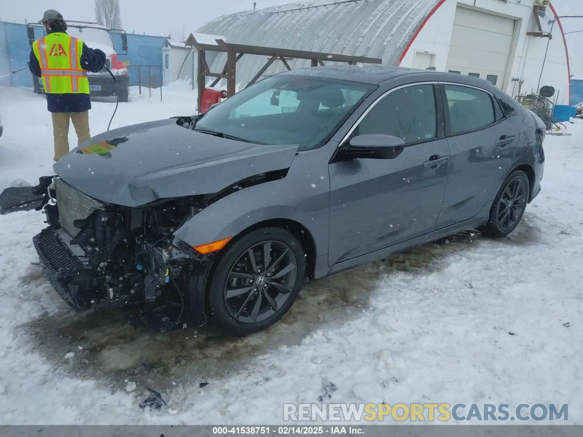 2 Photograph of a damaged car SHHFK7H6XMU425883 HONDA CIVIC 2021