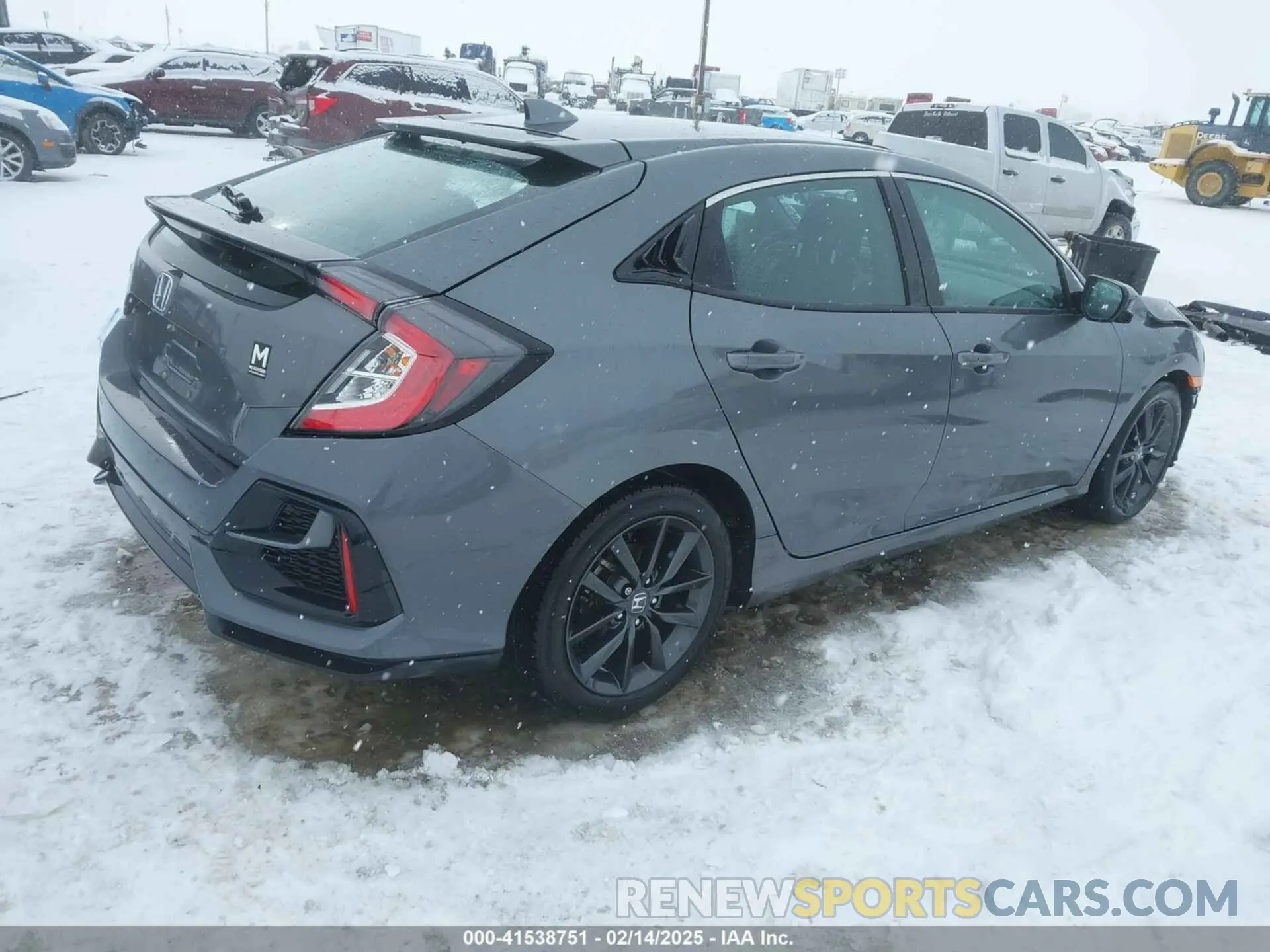 4 Photograph of a damaged car SHHFK7H6XMU425883 HONDA CIVIC 2021