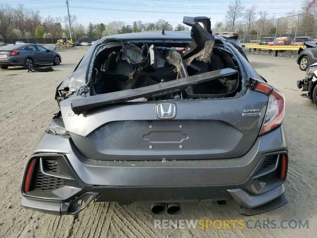 6 Photograph of a damaged car SHHFK7H90MU204285 HONDA CIVIC 2021