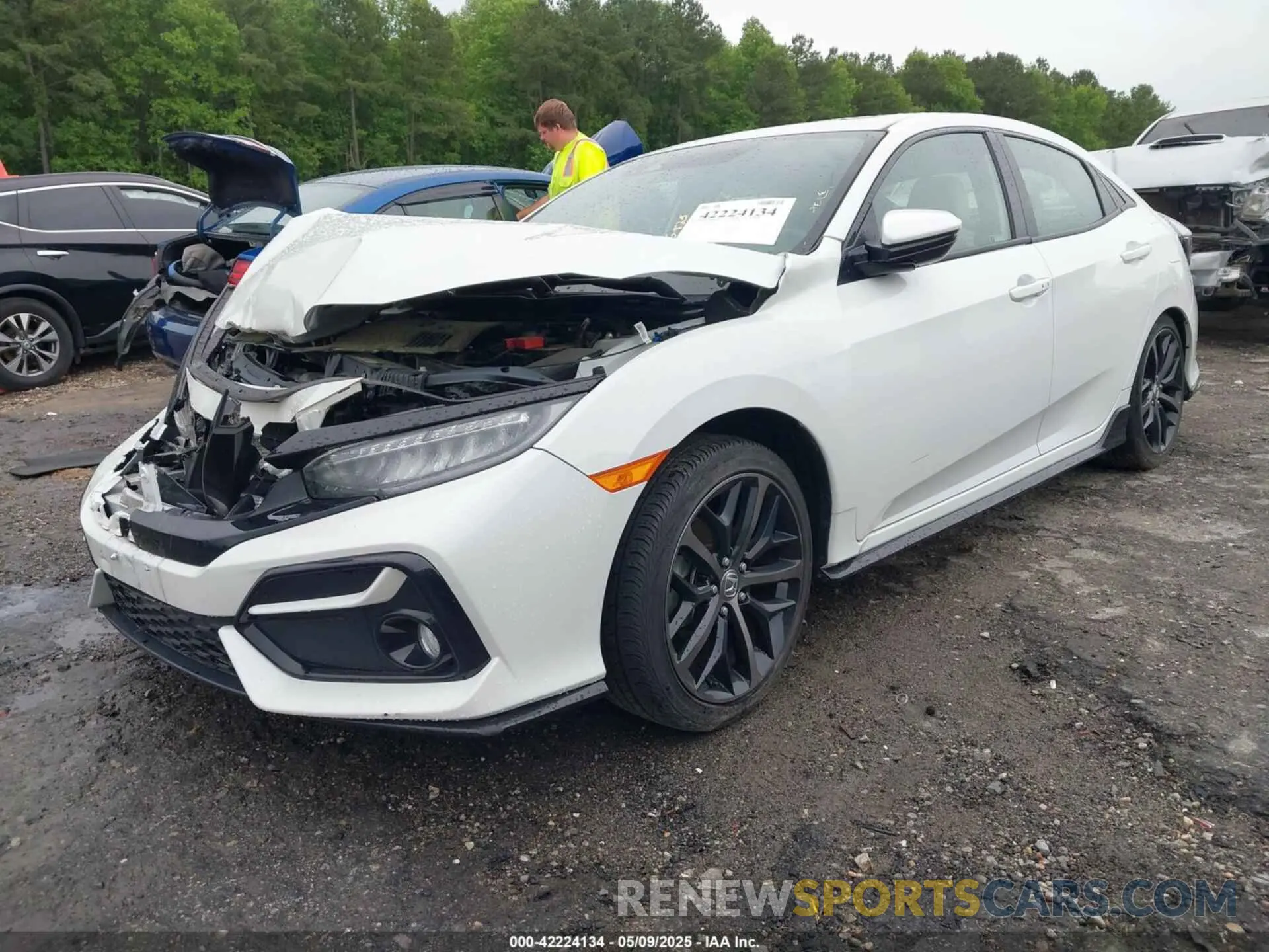 2 Photograph of a damaged car SHHFK7H90MU405121 HONDA CIVIC 2021