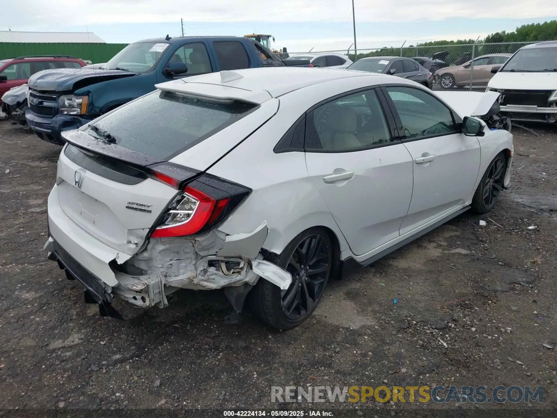 4 Photograph of a damaged car SHHFK7H90MU405121 HONDA CIVIC 2021