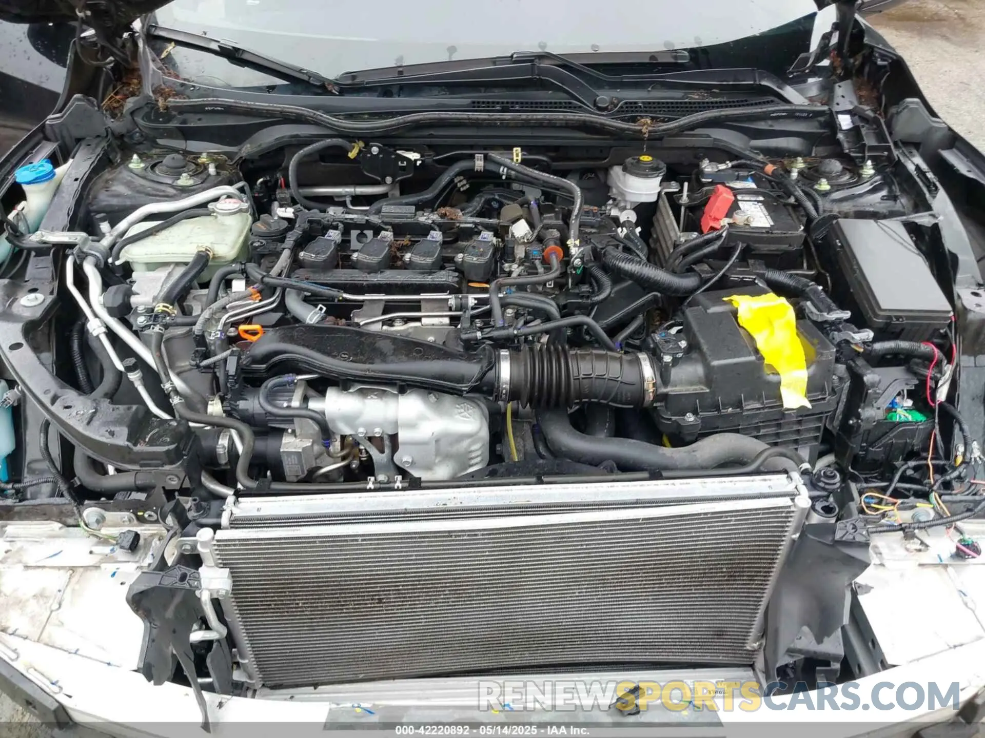 10 Photograph of a damaged car SHHFK7H91MU203890 HONDA CIVIC 2021