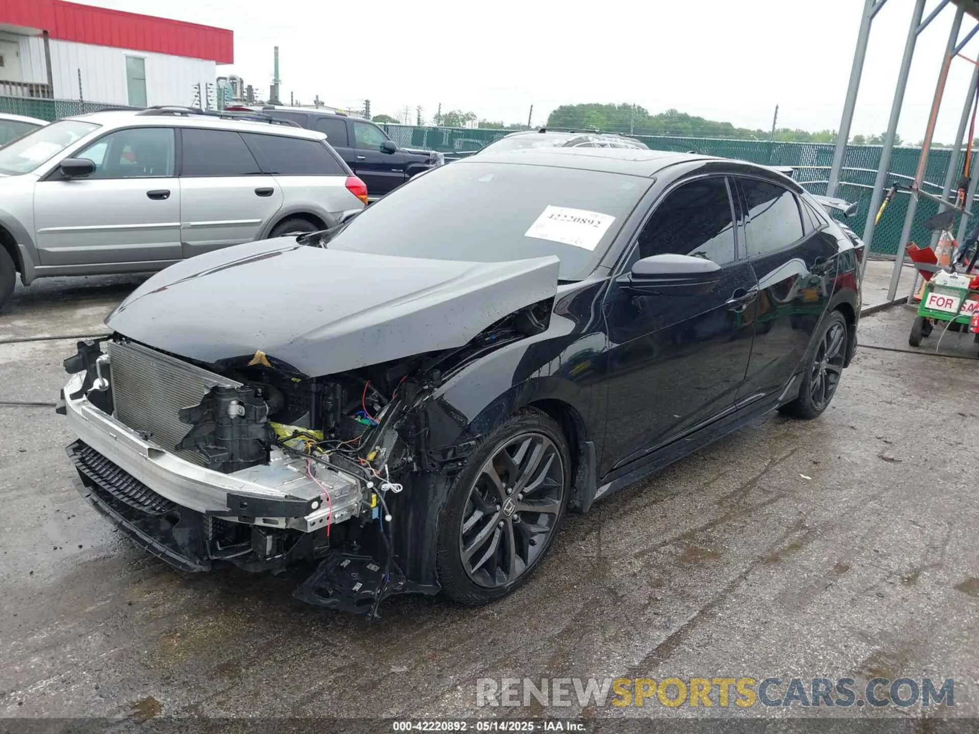 2 Photograph of a damaged car SHHFK7H91MU203890 HONDA CIVIC 2021
