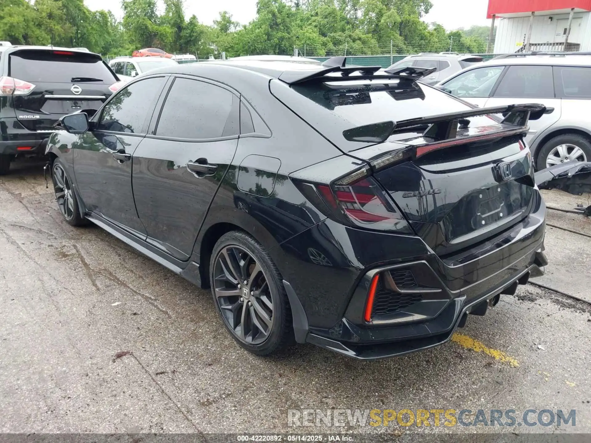 3 Photograph of a damaged car SHHFK7H91MU203890 HONDA CIVIC 2021