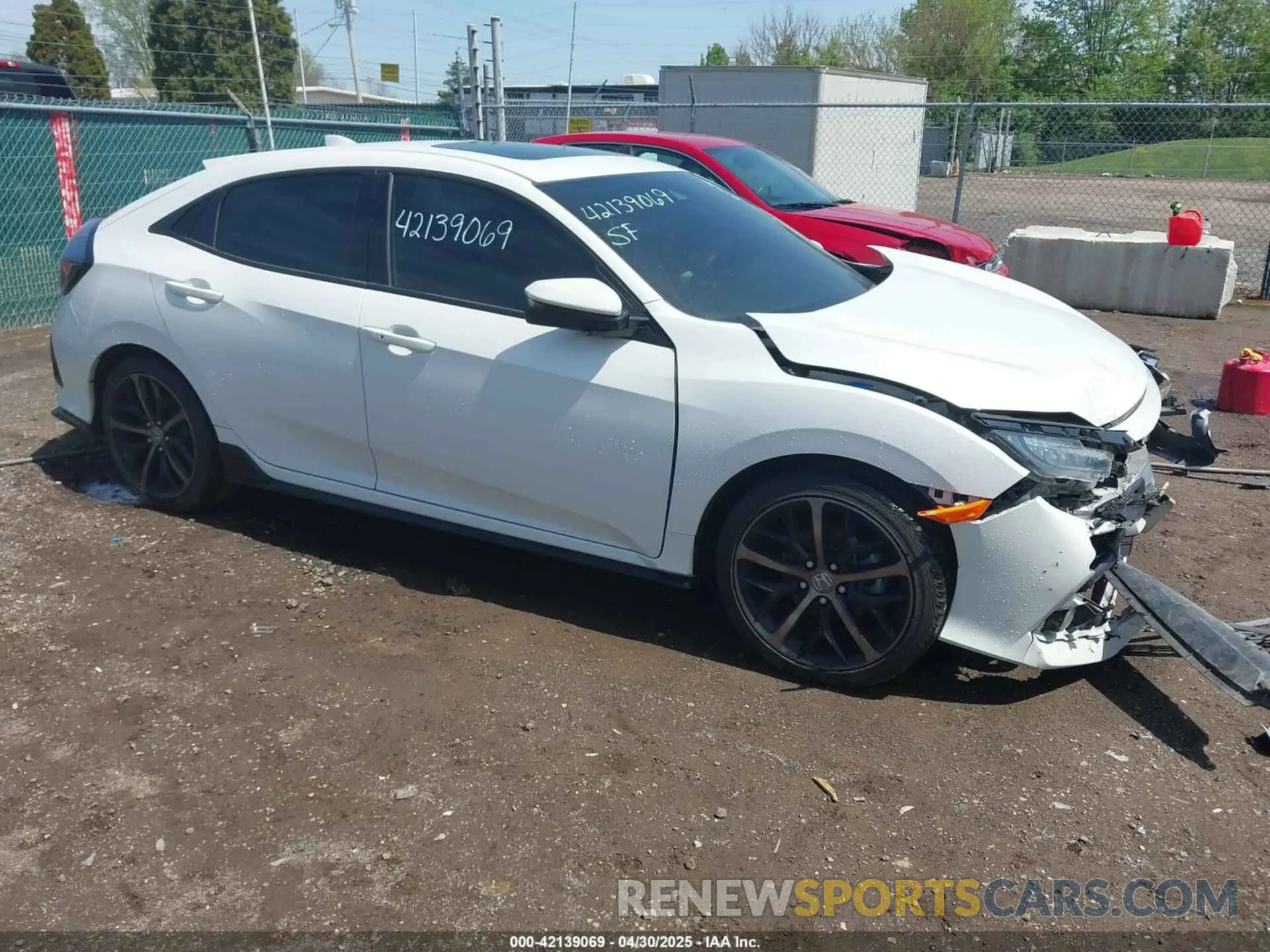 1 Photograph of a damaged car SHHFK7H91MU215117 HONDA CIVIC 2021