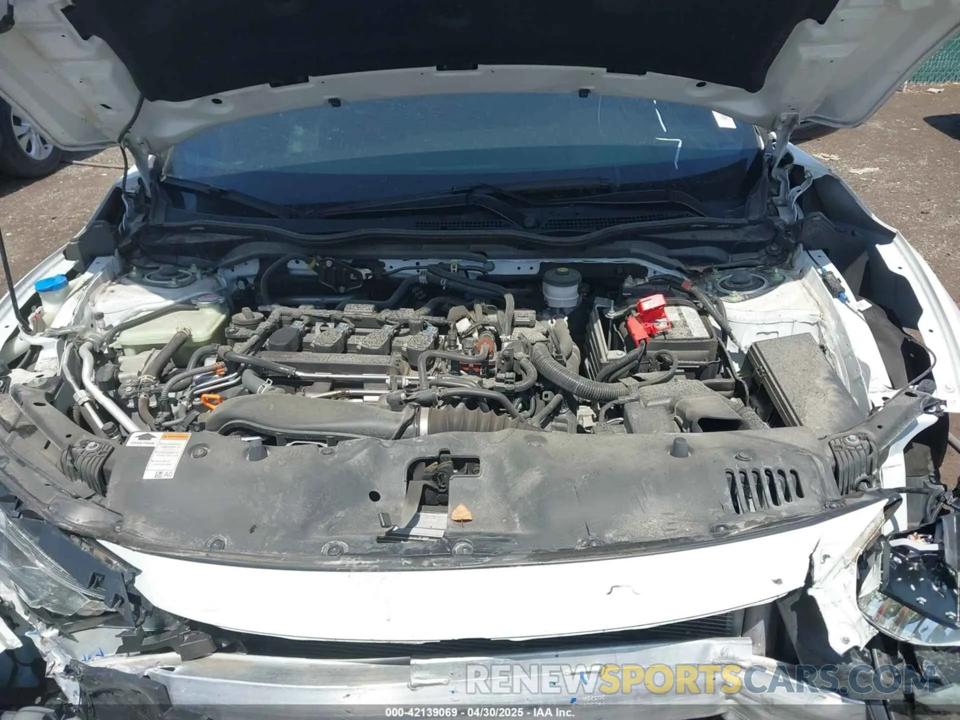10 Photograph of a damaged car SHHFK7H91MU215117 HONDA CIVIC 2021