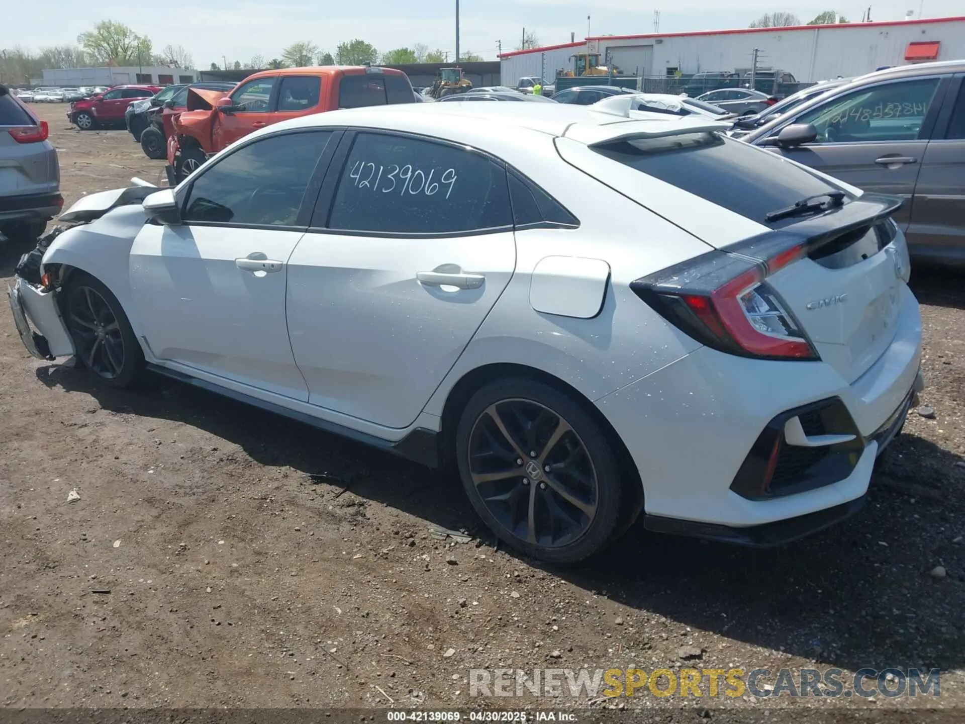 3 Photograph of a damaged car SHHFK7H91MU215117 HONDA CIVIC 2021