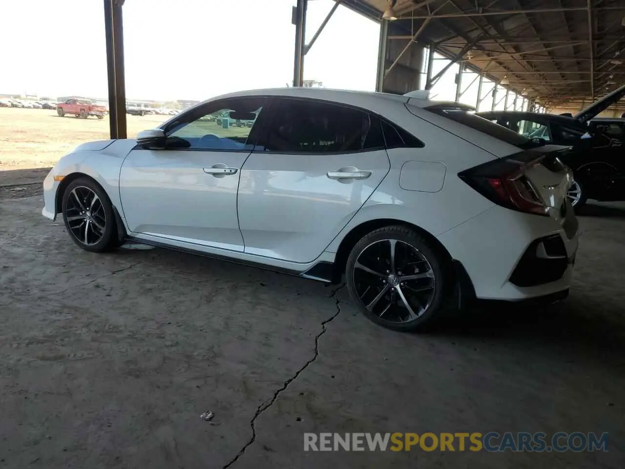 2 Photograph of a damaged car SHHFK7H92MU212338 HONDA CIVIC 2021