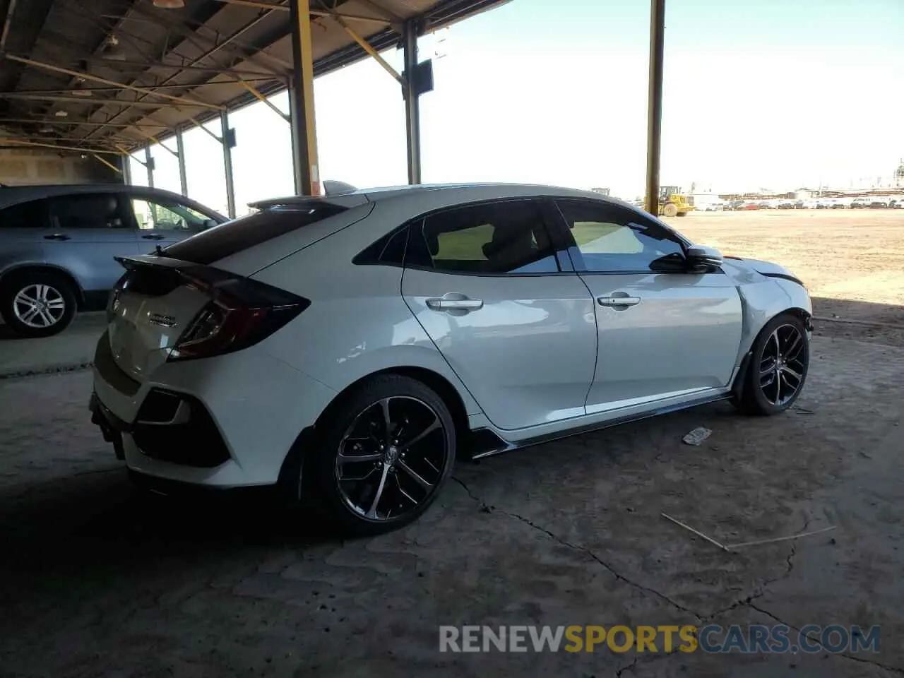 3 Photograph of a damaged car SHHFK7H92MU212338 HONDA CIVIC 2021
