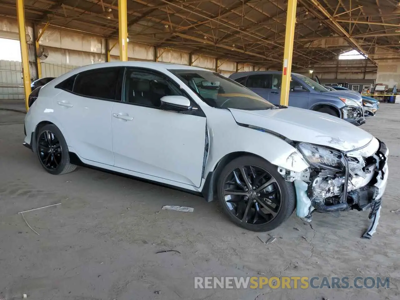 4 Photograph of a damaged car SHHFK7H92MU212338 HONDA CIVIC 2021