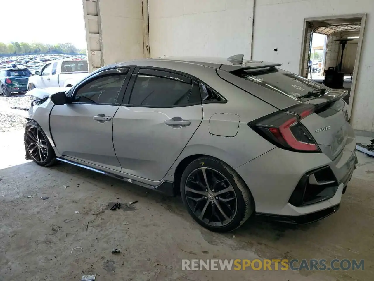 2 Photograph of a damaged car SHHFK7H92MU217765 HONDA CIVIC 2021