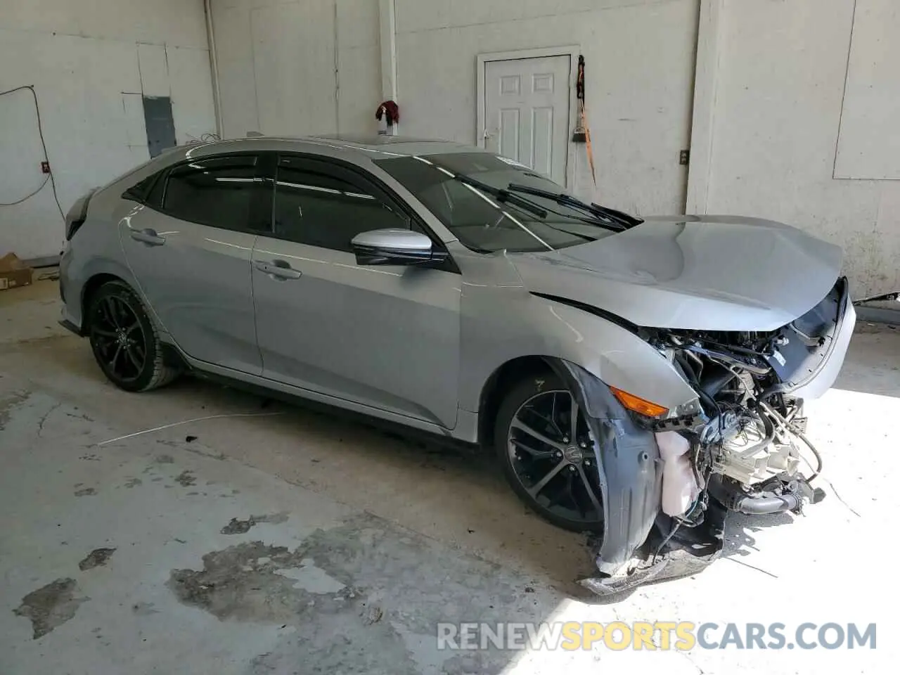 4 Photograph of a damaged car SHHFK7H92MU217765 HONDA CIVIC 2021