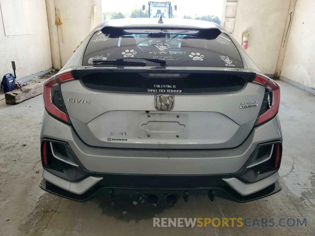 6 Photograph of a damaged car SHHFK7H92MU217765 HONDA CIVIC 2021