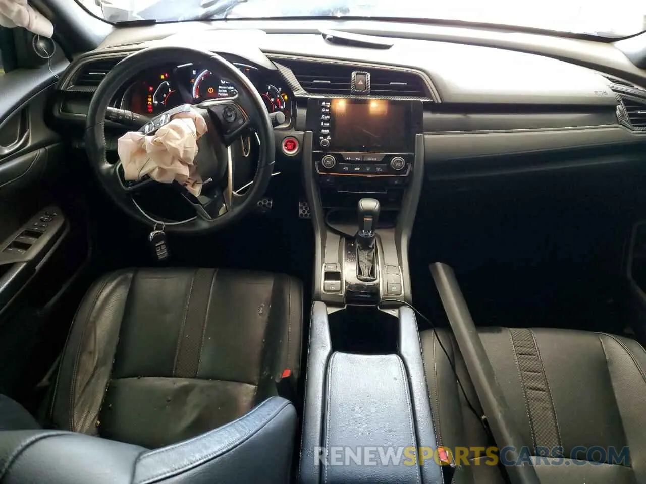 8 Photograph of a damaged car SHHFK7H92MU217765 HONDA CIVIC 2021