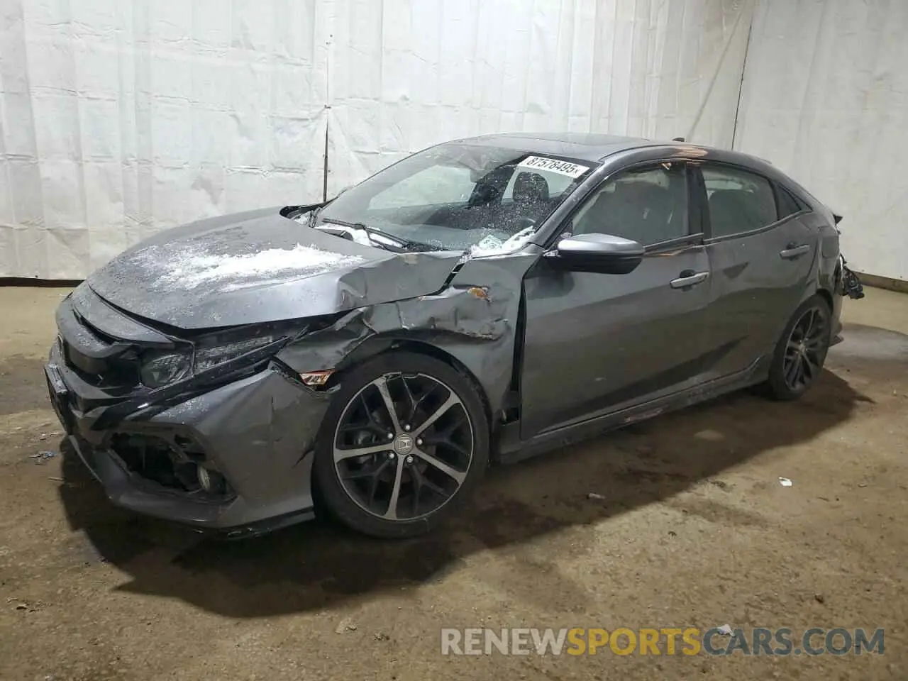 1 Photograph of a damaged car SHHFK7H92MU417786 HONDA CIVIC 2021