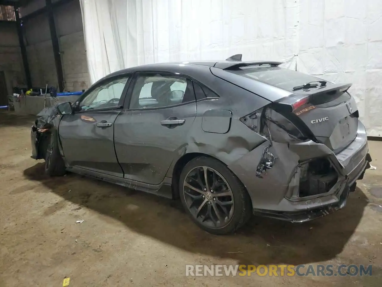 2 Photograph of a damaged car SHHFK7H92MU417786 HONDA CIVIC 2021