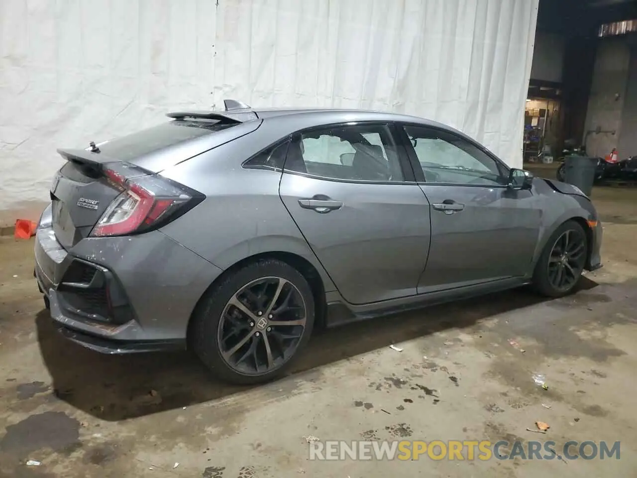 3 Photograph of a damaged car SHHFK7H92MU417786 HONDA CIVIC 2021