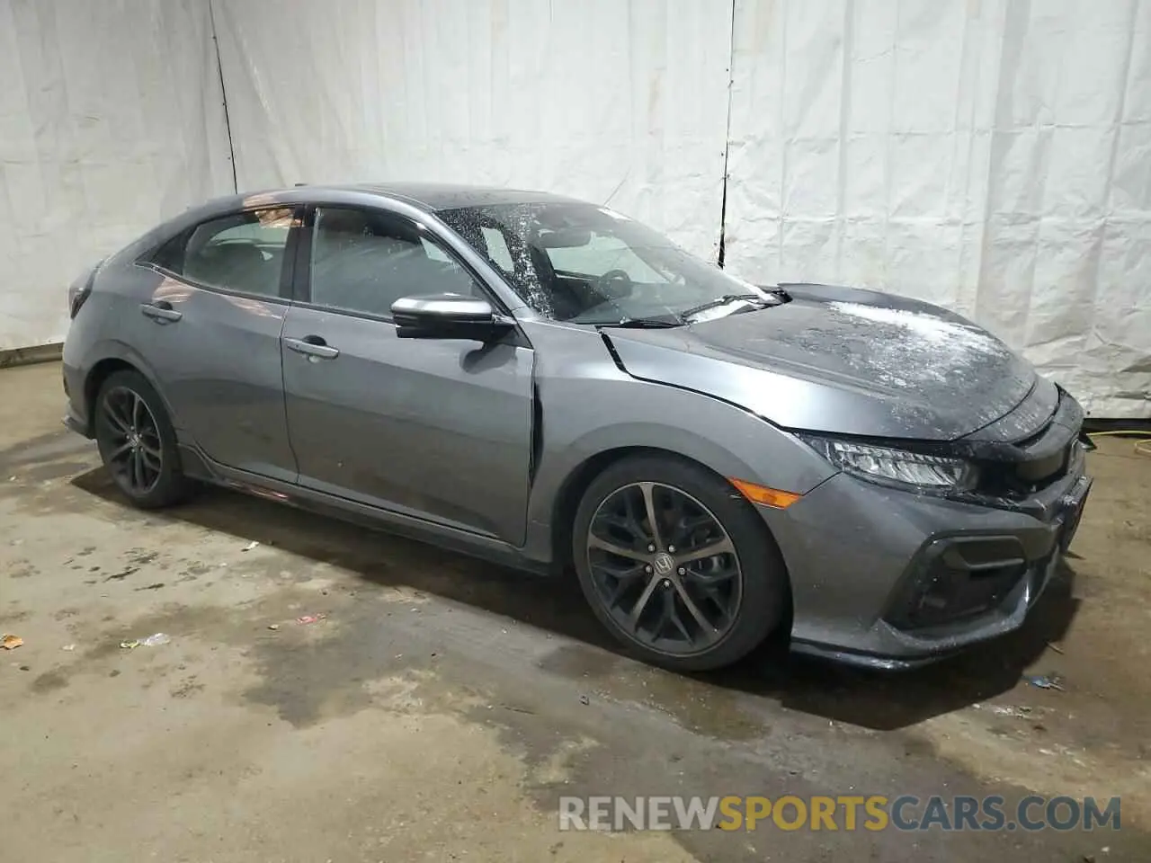 4 Photograph of a damaged car SHHFK7H92MU417786 HONDA CIVIC 2021
