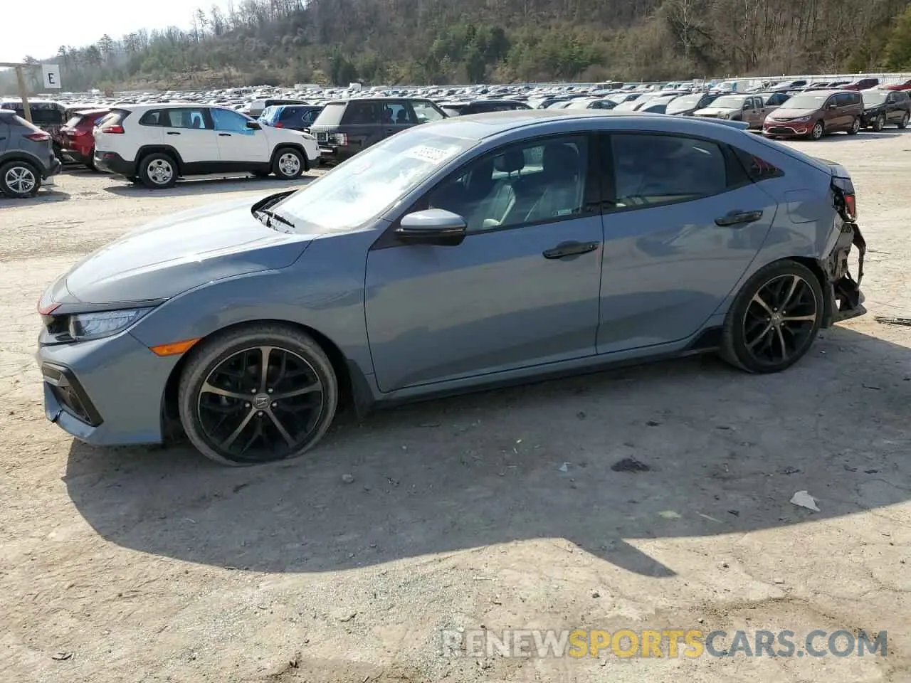 1 Photograph of a damaged car SHHFK7H95MU209207 HONDA CIVIC 2021