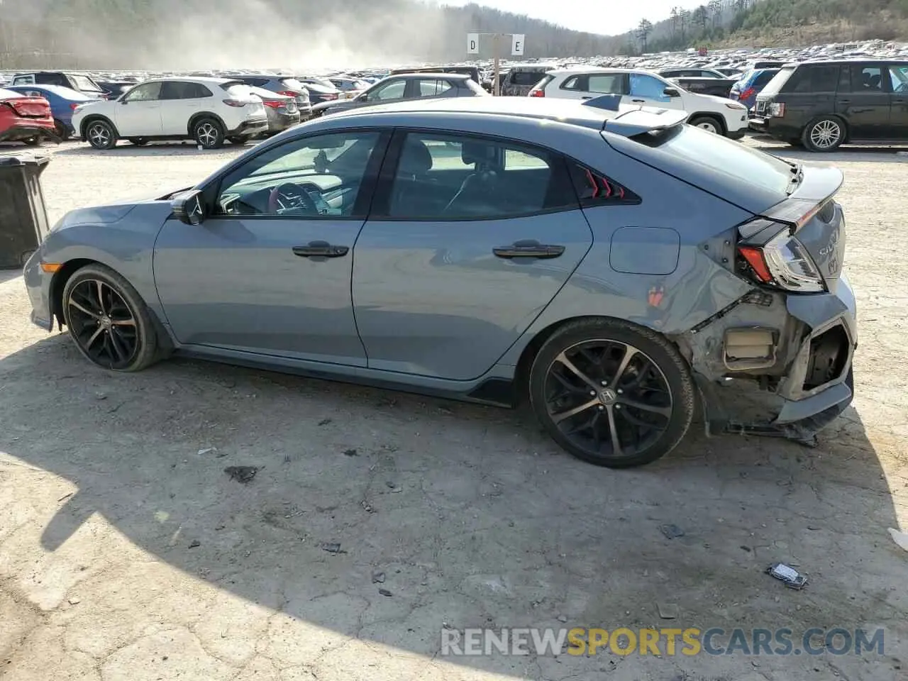 2 Photograph of a damaged car SHHFK7H95MU209207 HONDA CIVIC 2021