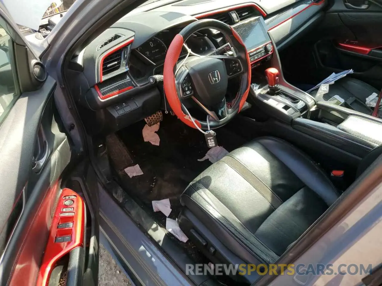 8 Photograph of a damaged car SHHFK7H95MU209207 HONDA CIVIC 2021