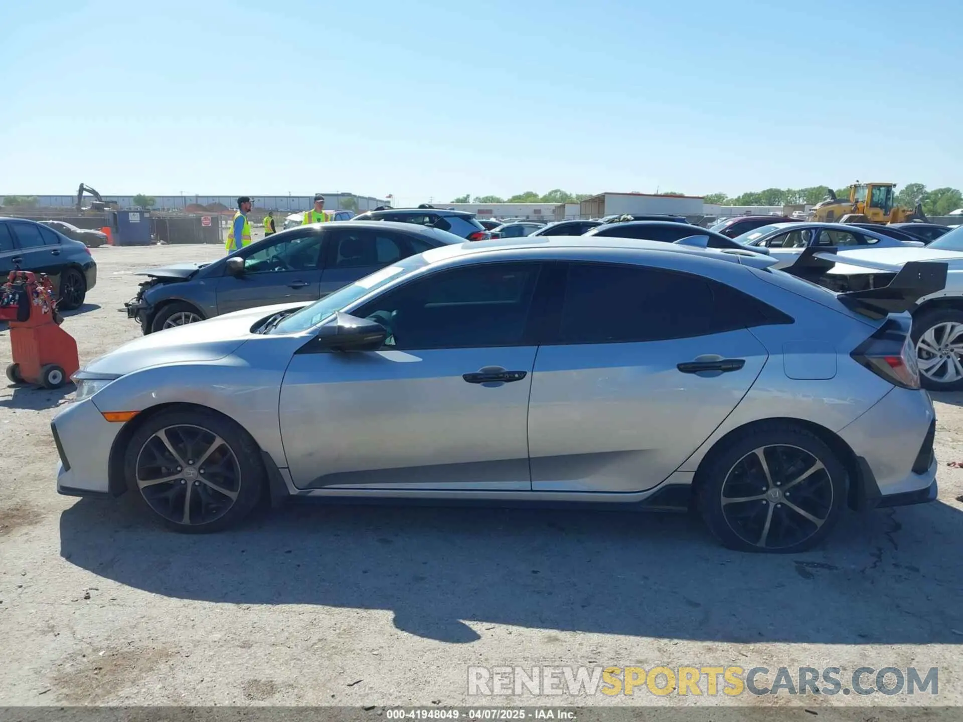 14 Photograph of a damaged car SHHFK7H95MU225388 HONDA CIVIC 2021