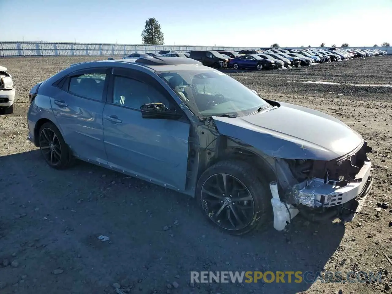 4 Photograph of a damaged car SHHFK7H95MU404885 HONDA CIVIC 2021