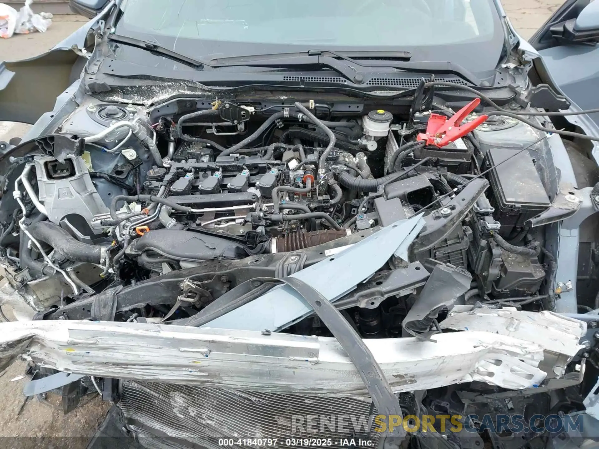 10 Photograph of a damaged car SHHFK7H96MU412560 HONDA CIVIC 2021