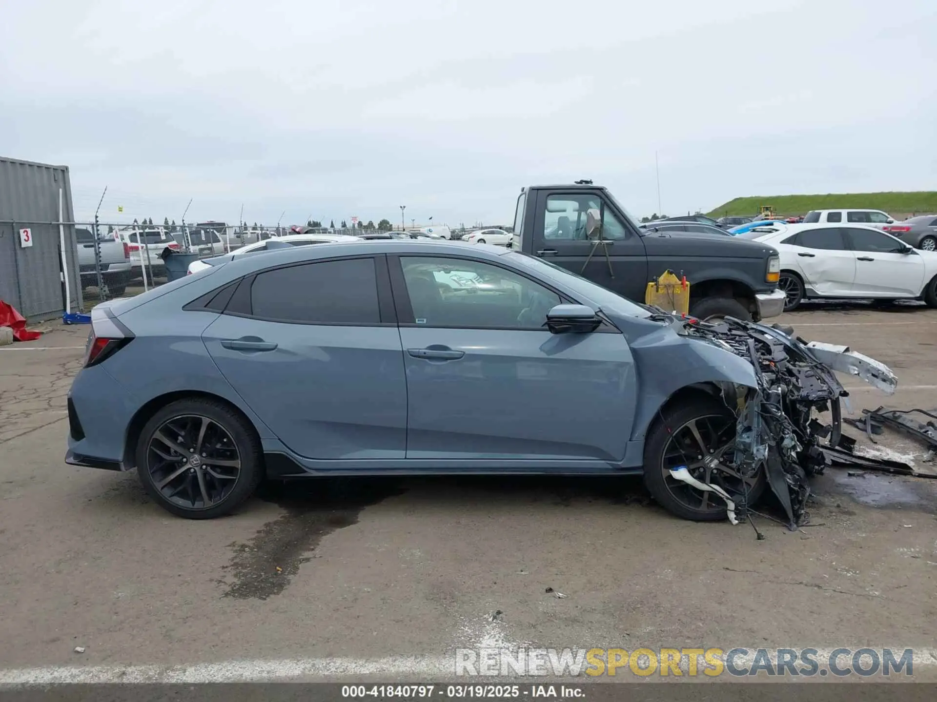 14 Photograph of a damaged car SHHFK7H96MU412560 HONDA CIVIC 2021