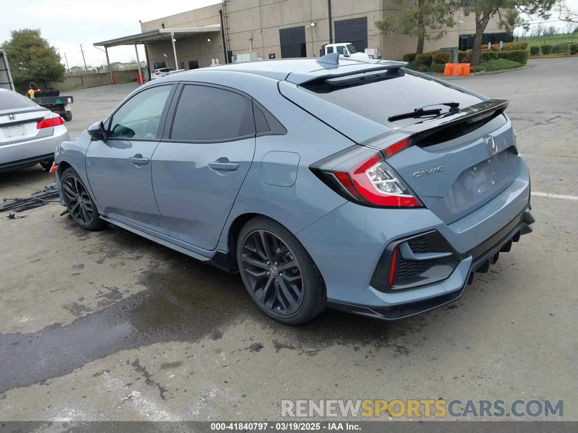 3 Photograph of a damaged car SHHFK7H96MU412560 HONDA CIVIC 2021