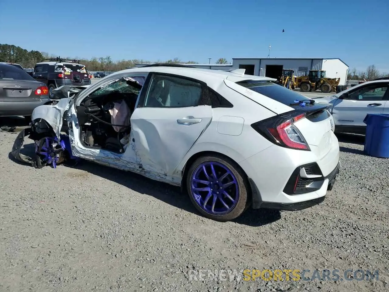 2 Photograph of a damaged car SHHFK7H97MU210567 HONDA CIVIC 2021