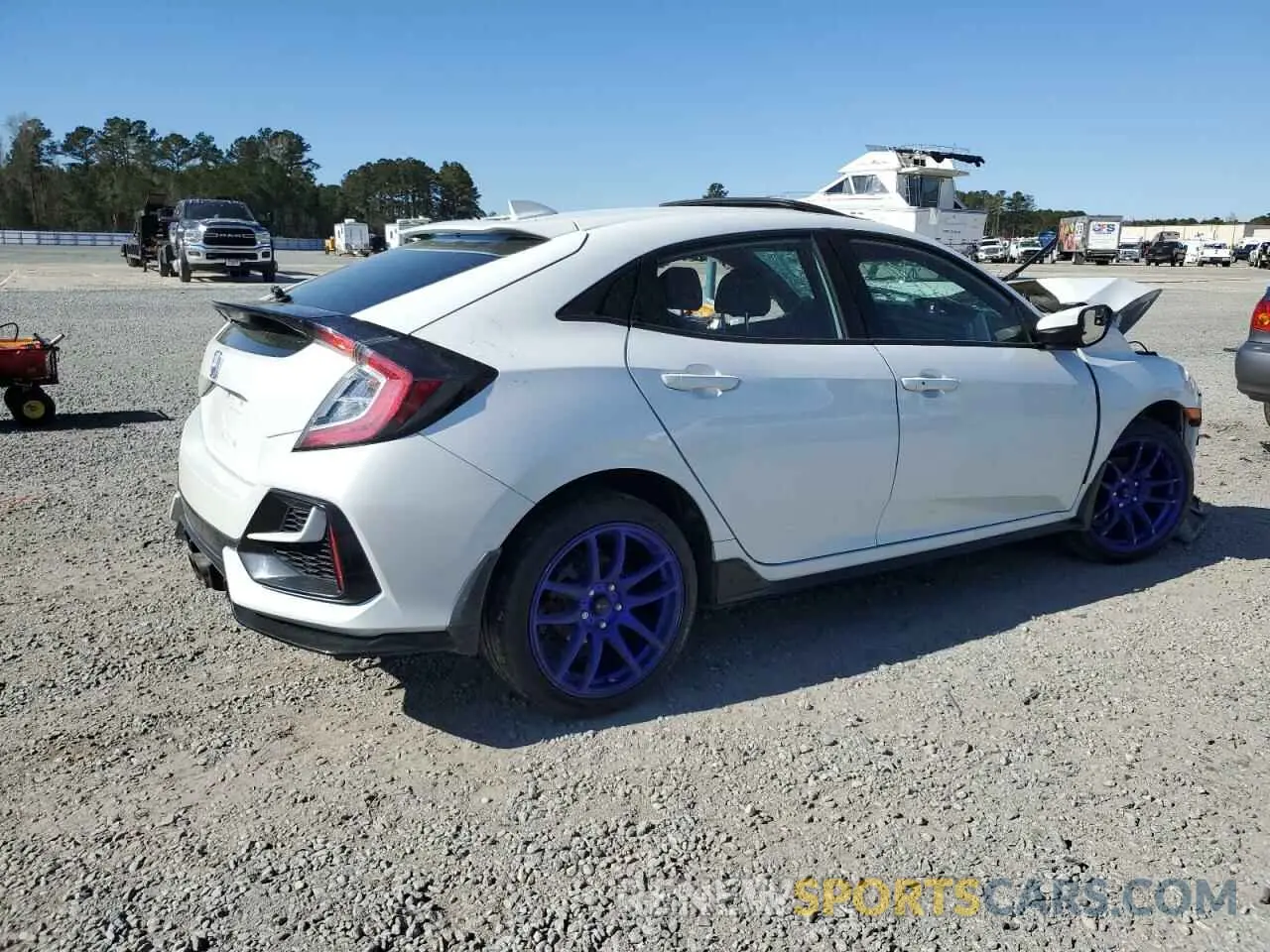 3 Photograph of a damaged car SHHFK7H97MU210567 HONDA CIVIC 2021