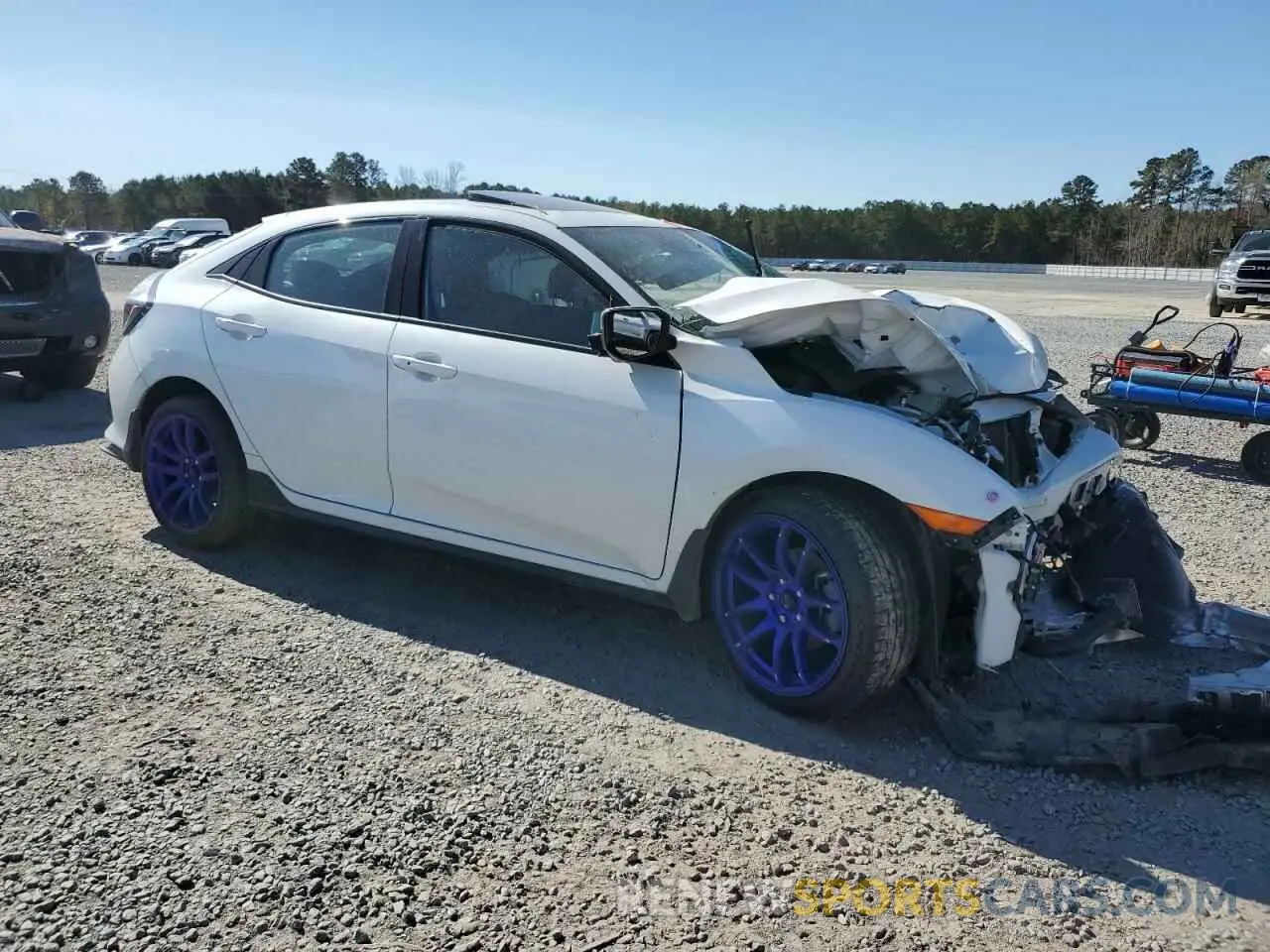 4 Photograph of a damaged car SHHFK7H97MU210567 HONDA CIVIC 2021