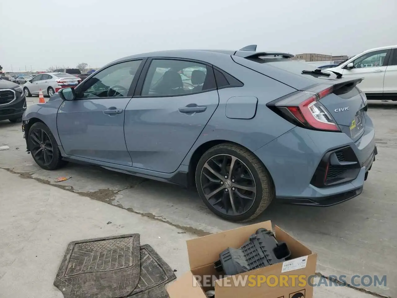 2 Photograph of a damaged car SHHFK7H97MU211654 HONDA CIVIC 2021