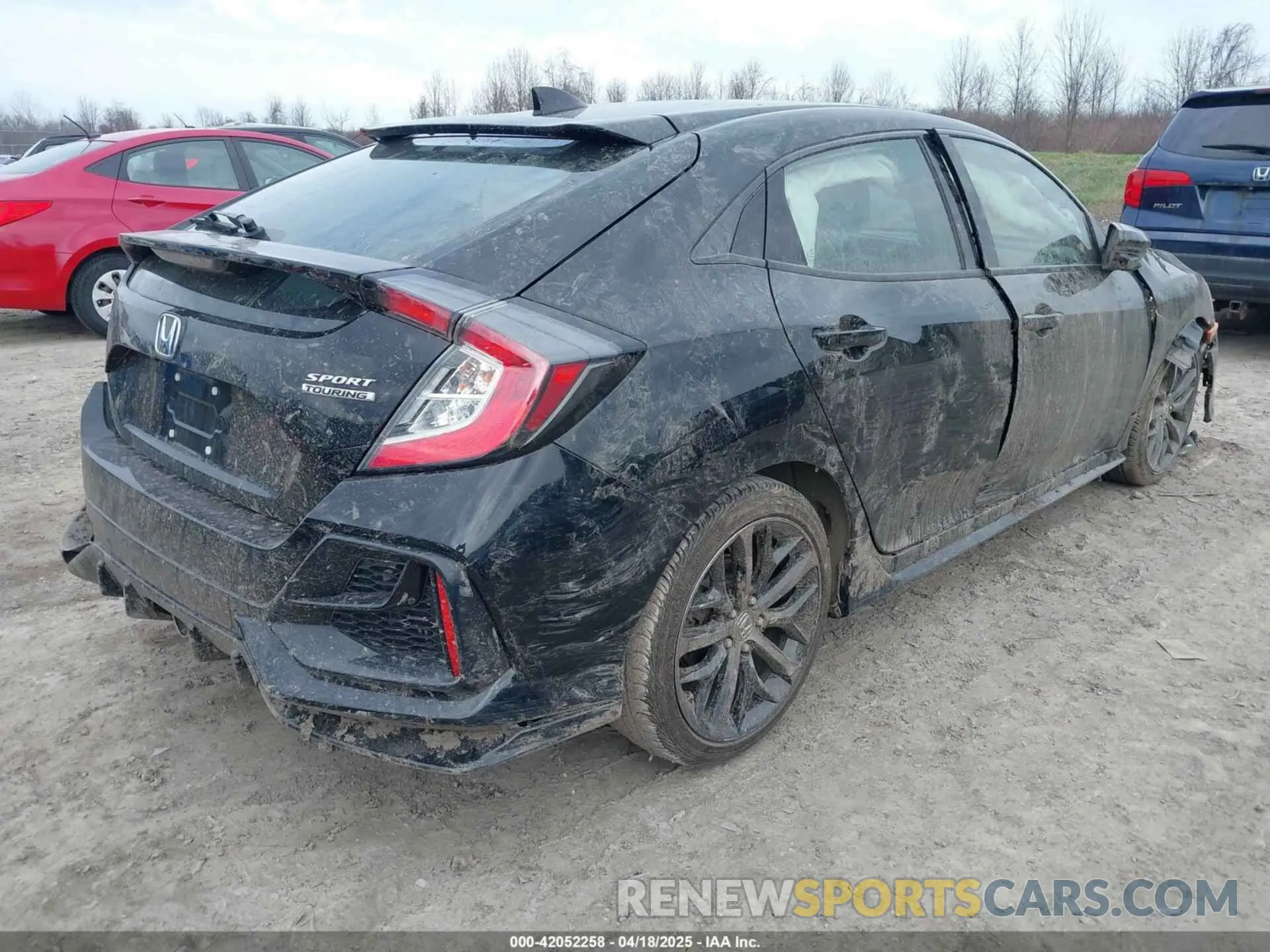 4 Photograph of a damaged car SHHFK7H97MU412129 HONDA CIVIC 2021