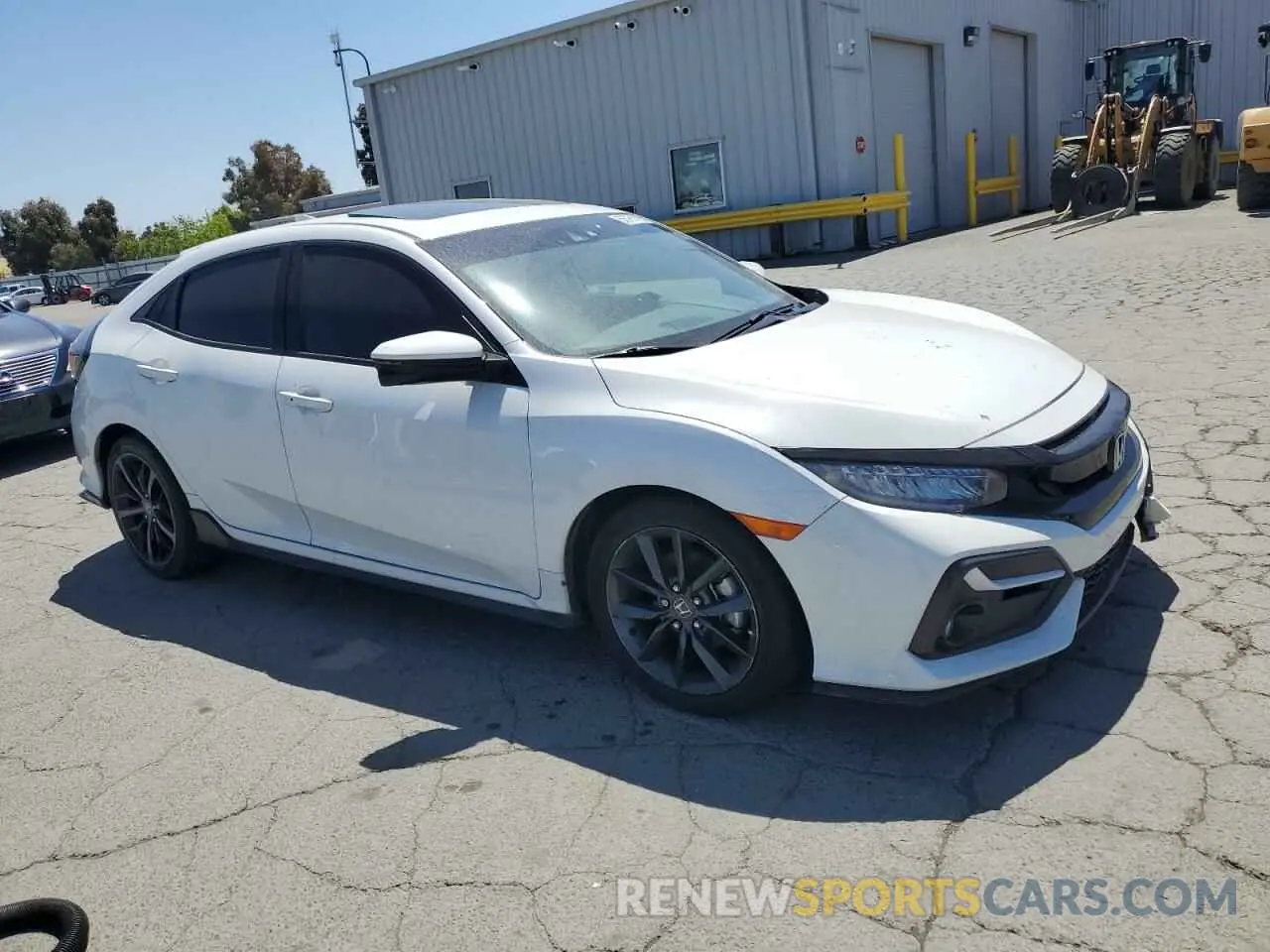 4 Photograph of a damaged car SHHFK7H97MU413166 HONDA CIVIC 2021