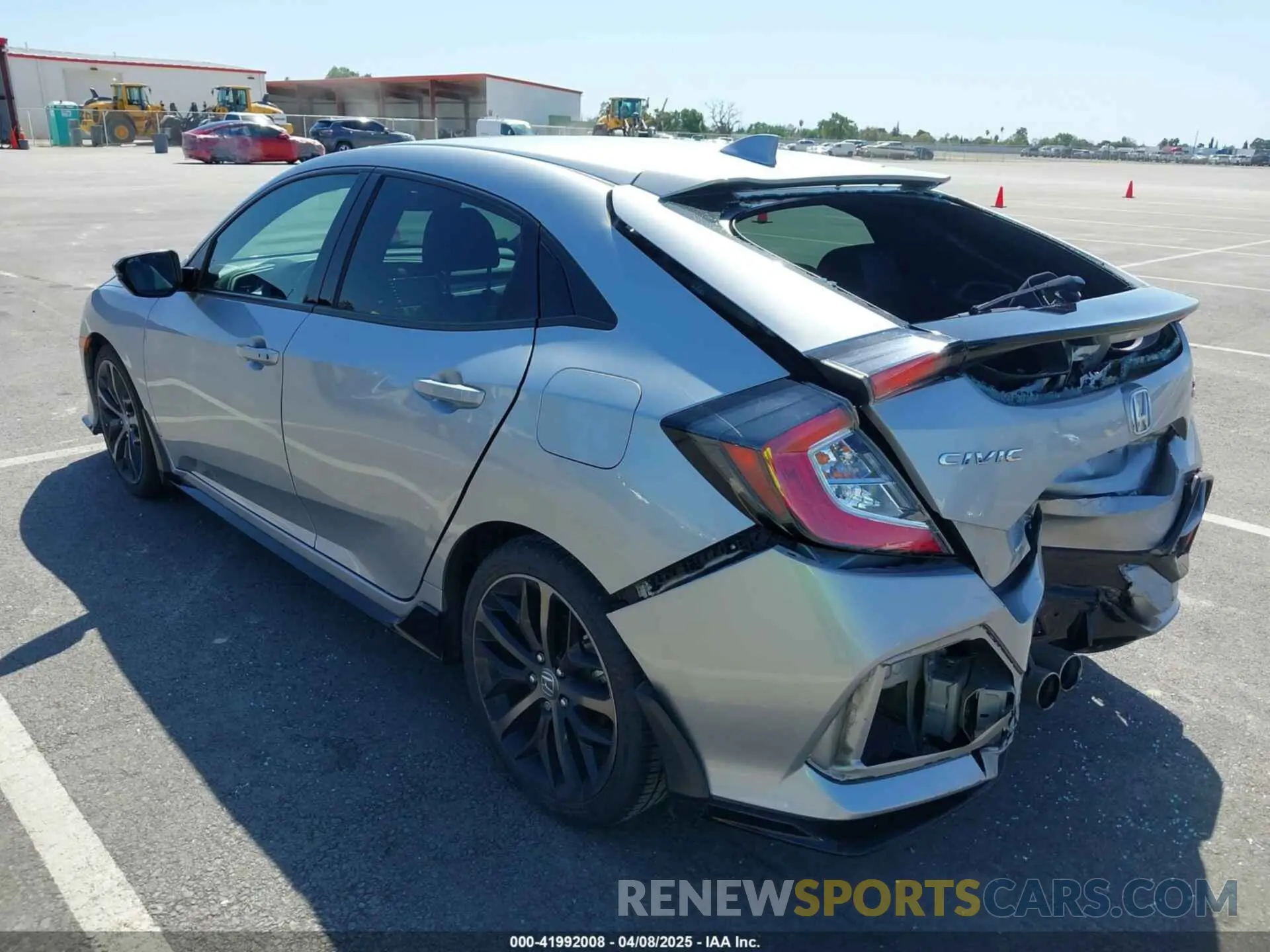 3 Photograph of a damaged car SHHFK7H99MU206620 HONDA CIVIC 2021