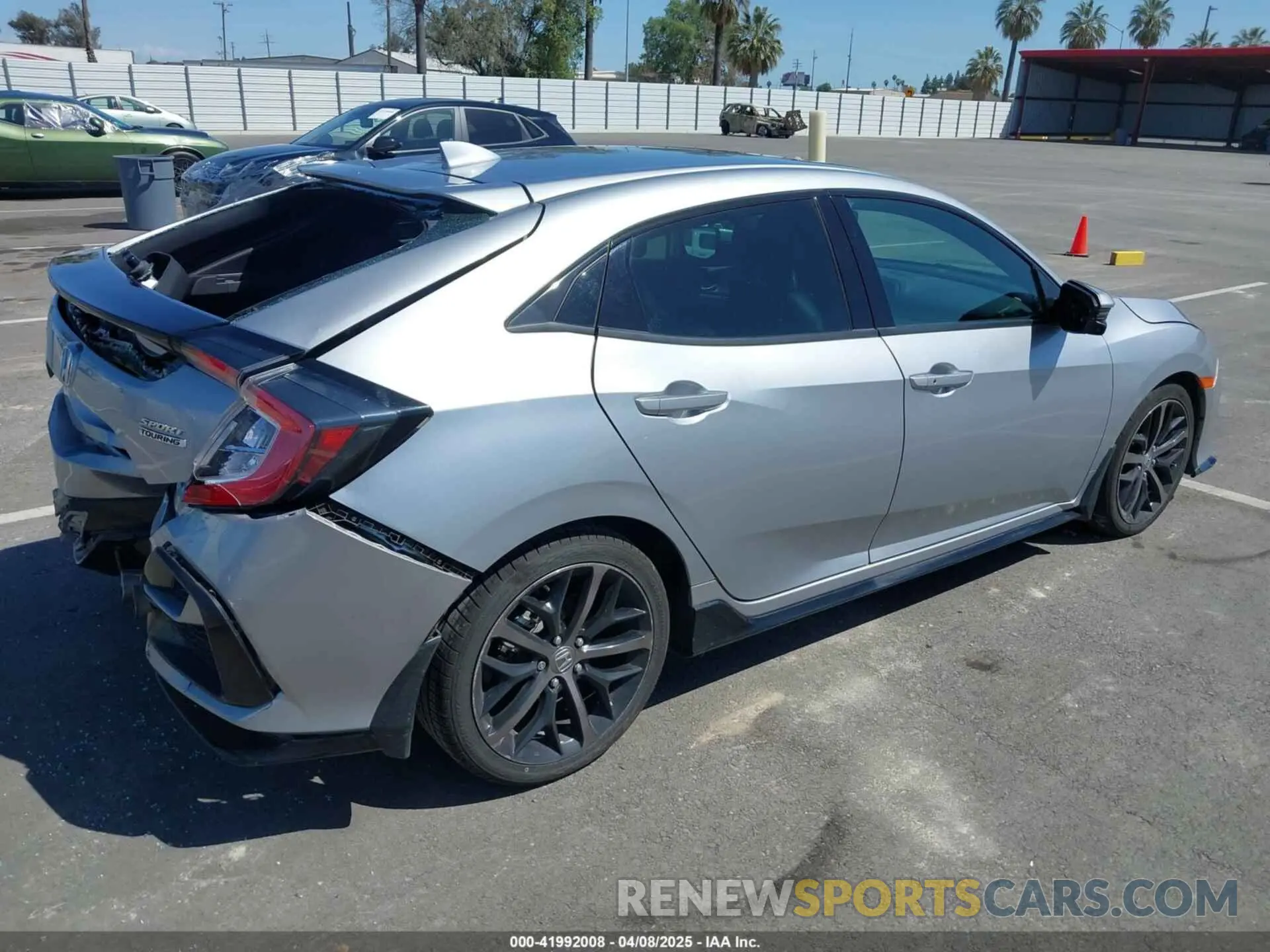 4 Photograph of a damaged car SHHFK7H99MU206620 HONDA CIVIC 2021