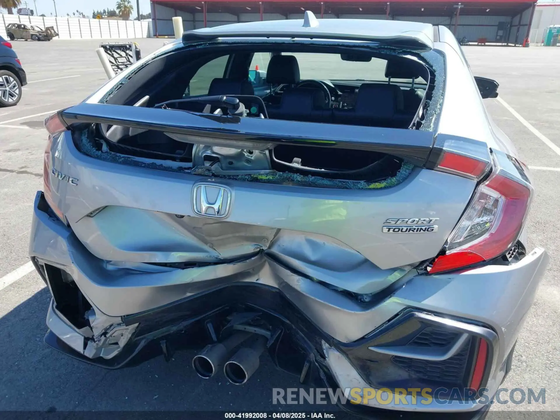6 Photograph of a damaged car SHHFK7H99MU206620 HONDA CIVIC 2021