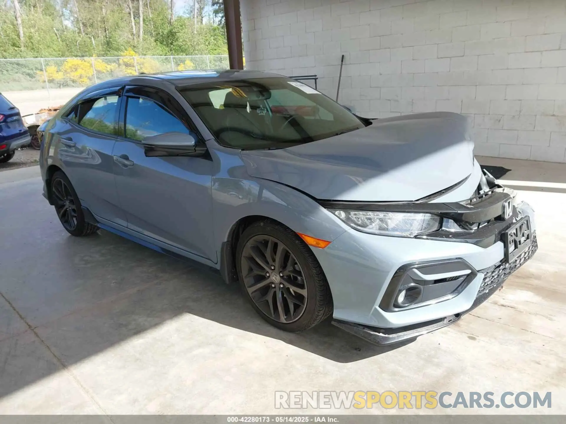 1 Photograph of a damaged car SHHFK7H99MU410009 HONDA CIVIC 2021