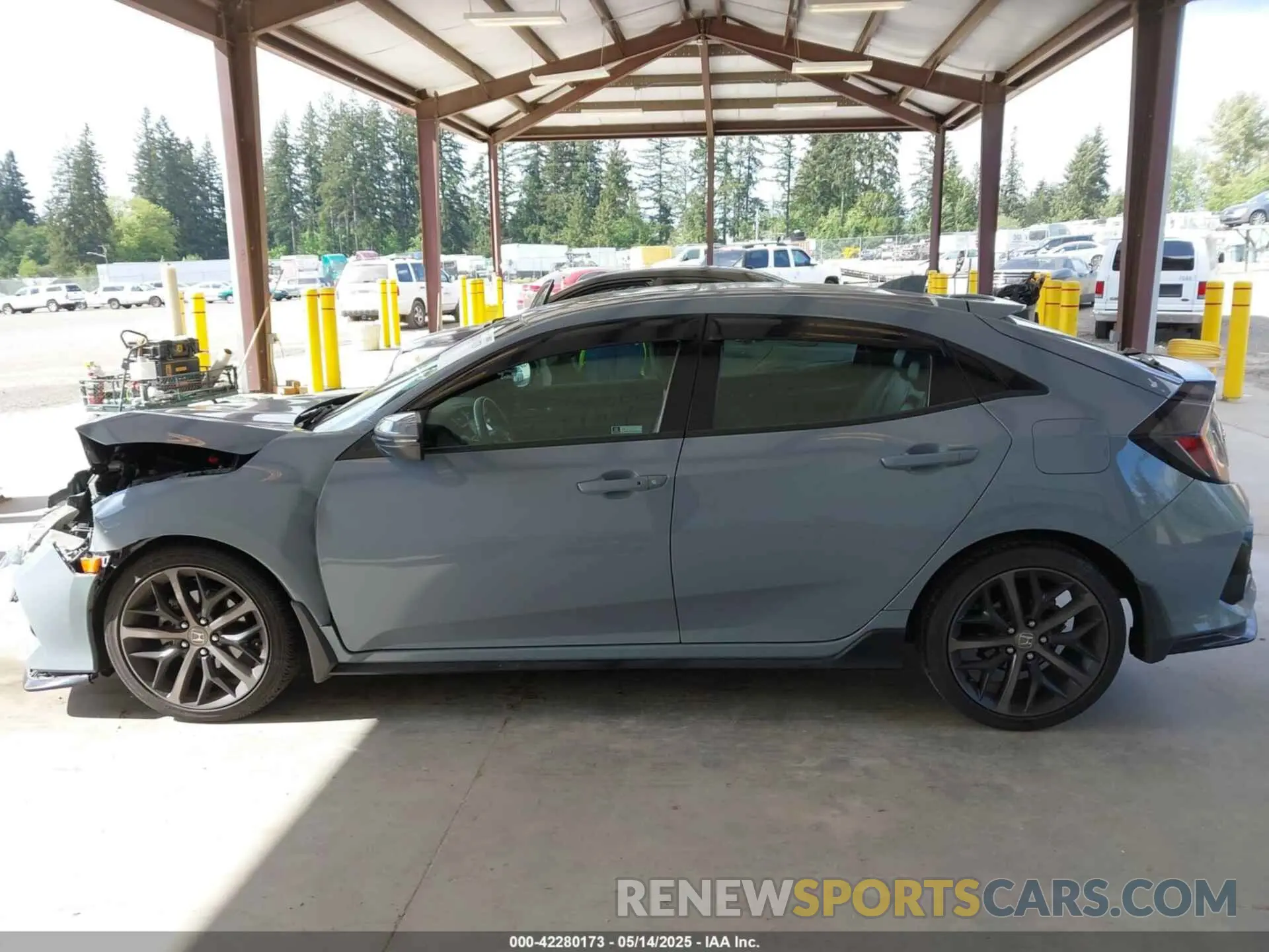 15 Photograph of a damaged car SHHFK7H99MU410009 HONDA CIVIC 2021