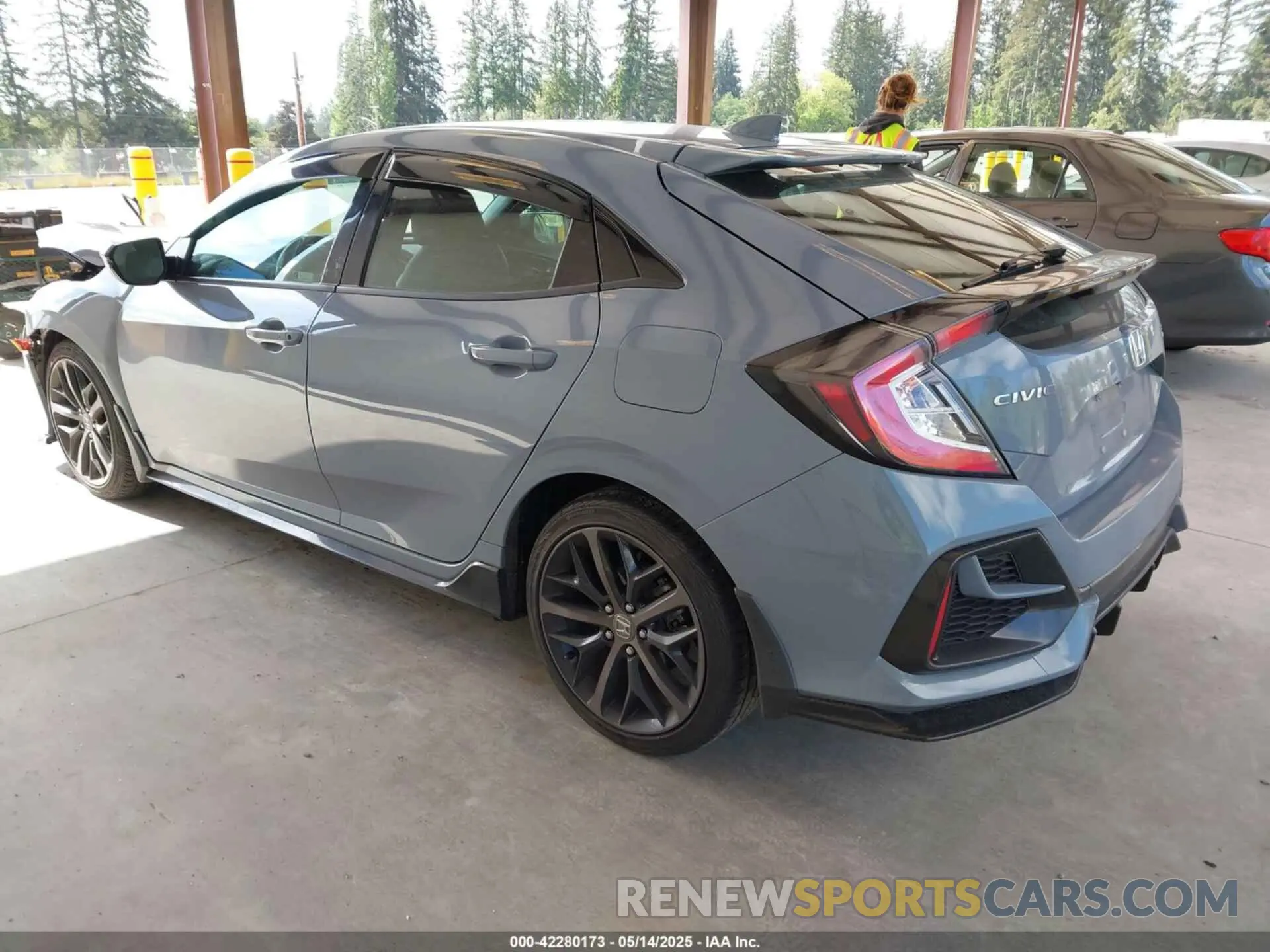 3 Photograph of a damaged car SHHFK7H99MU410009 HONDA CIVIC 2021