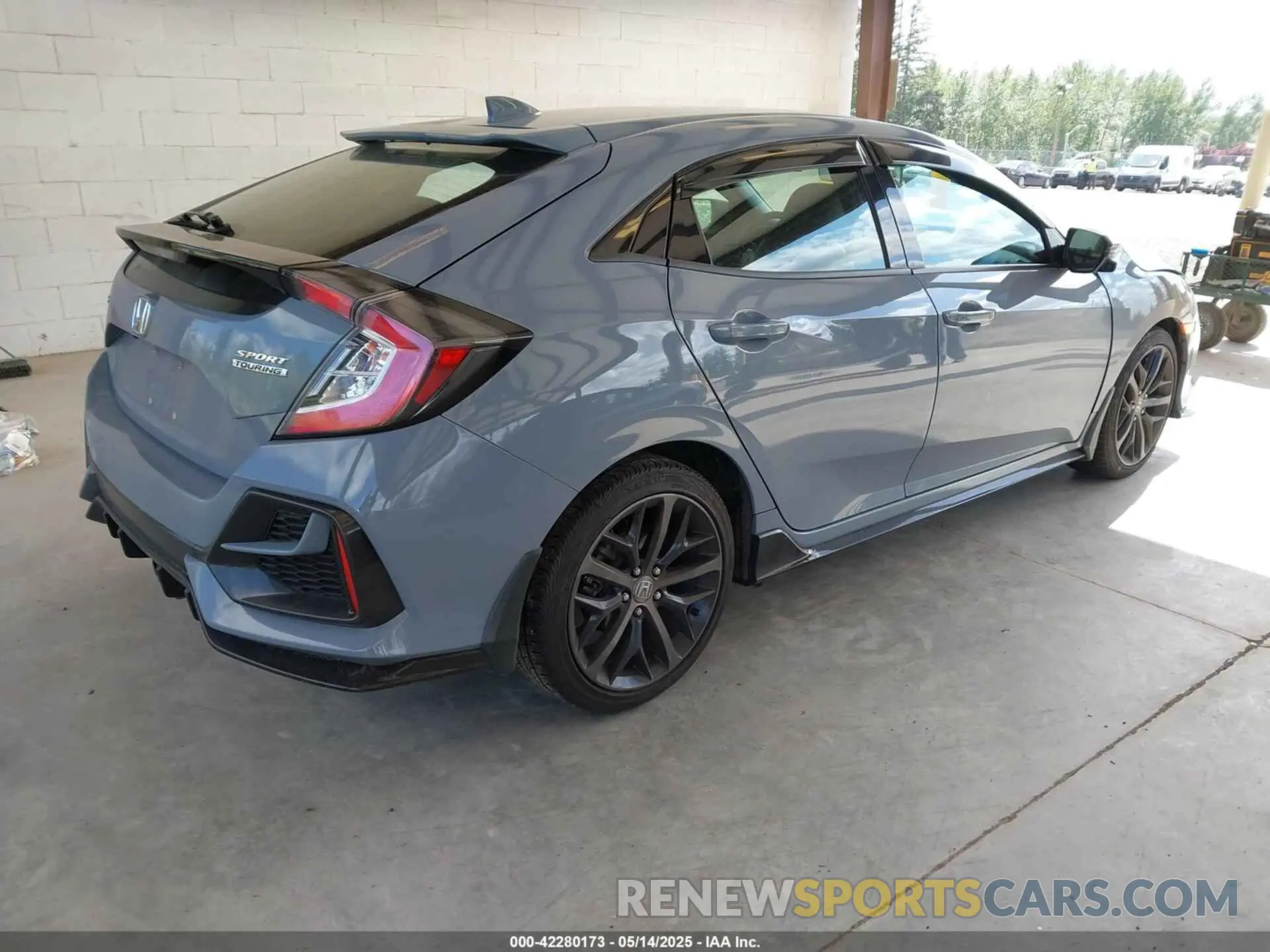 4 Photograph of a damaged car SHHFK7H99MU410009 HONDA CIVIC 2021