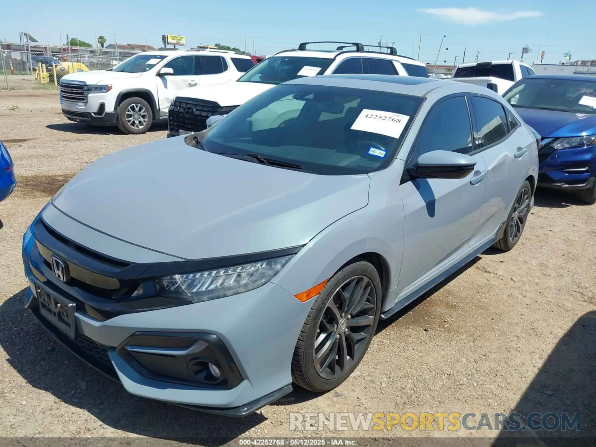 2 Photograph of a damaged car SHHFK7H9XMU201085 HONDA CIVIC 2021