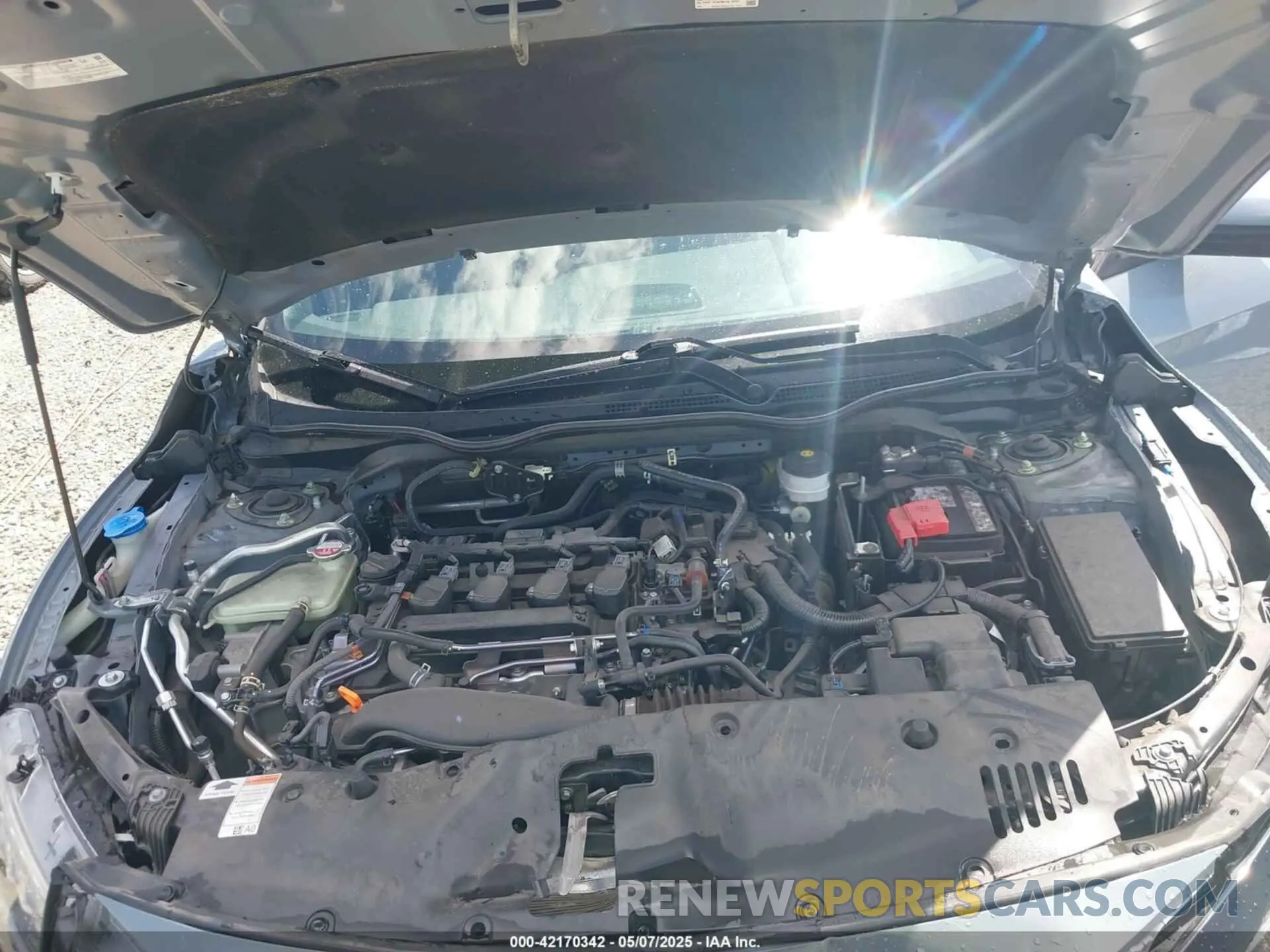10 Photograph of a damaged car SHHFK7H9XMU402341 HONDA CIVIC 2021
