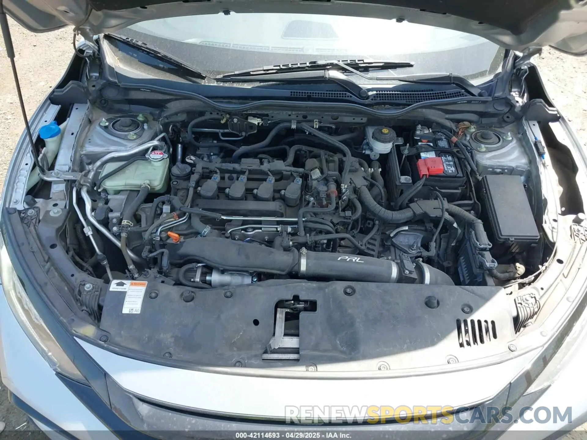 10 Photograph of a damaged car SHHFK7H9XMU409094 HONDA CIVIC 2021