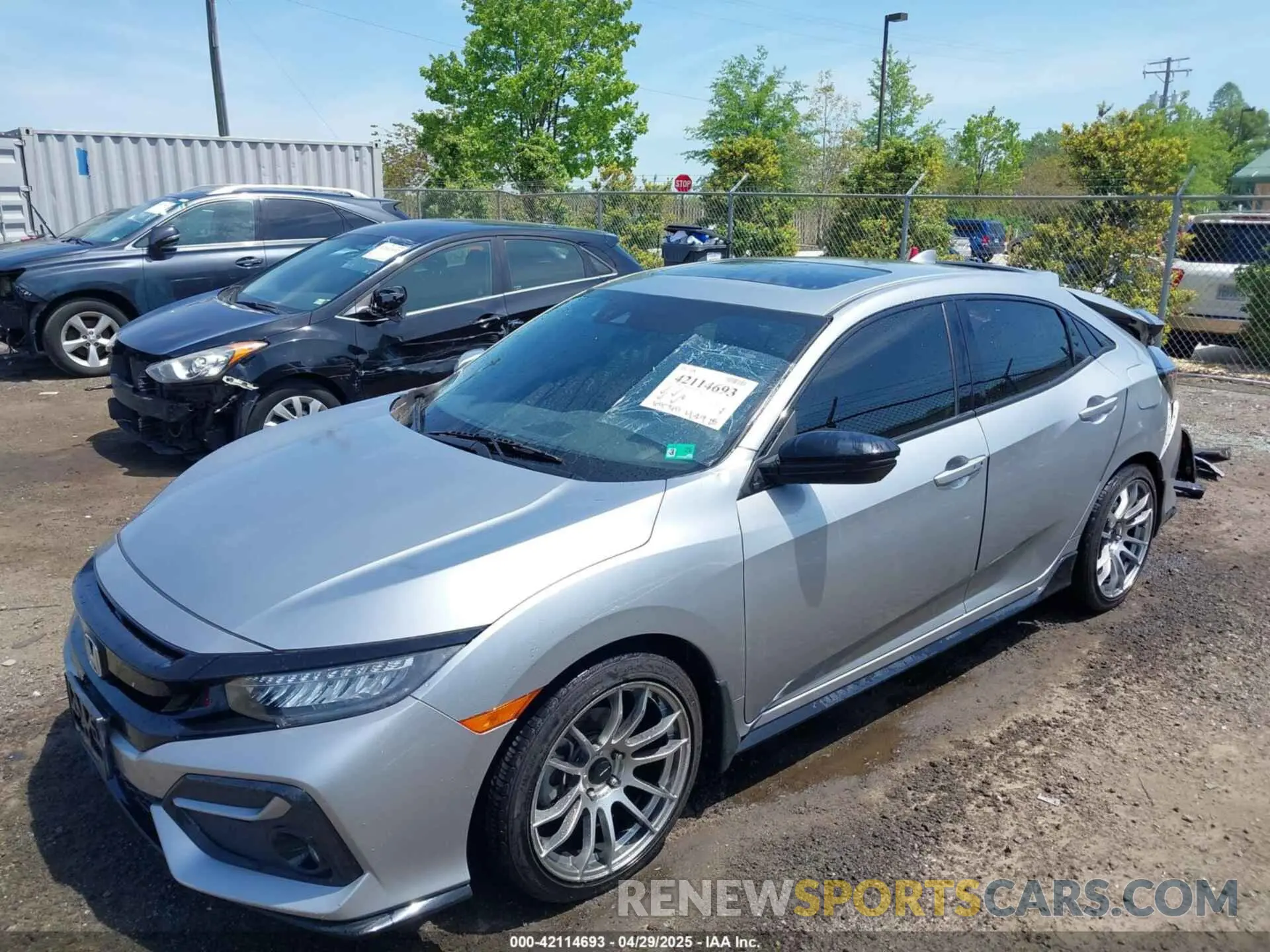 2 Photograph of a damaged car SHHFK7H9XMU409094 HONDA CIVIC 2021