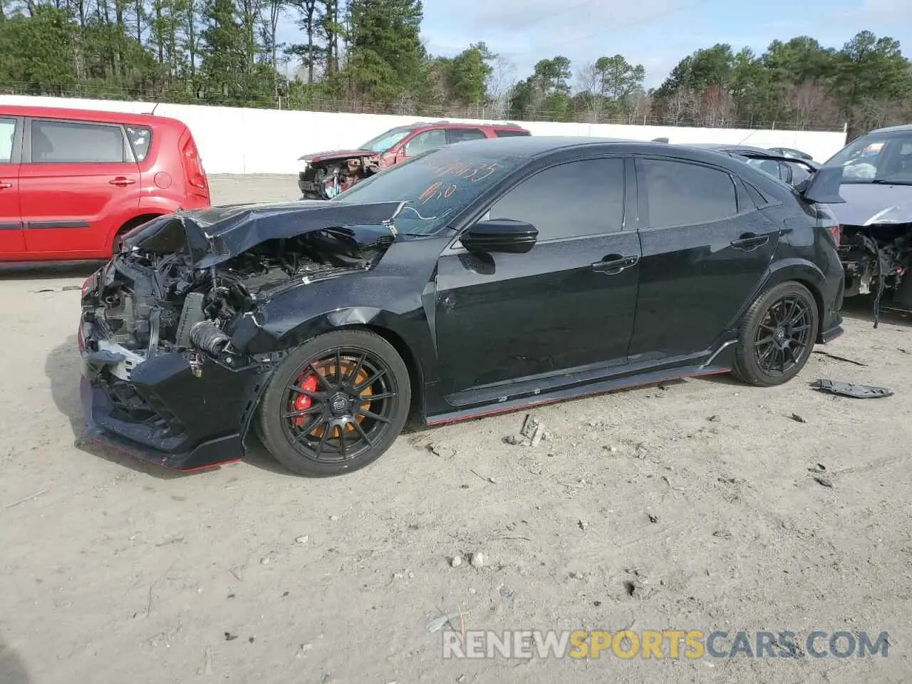 1 Photograph of a damaged car SHHFK8G72MU202477 HONDA CIVIC 2021